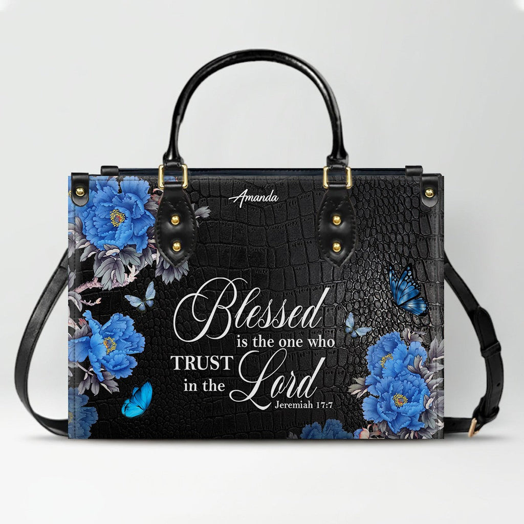 Personalized Christian Leather Handbag & Wallet