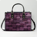God Says I Am Personalized Leather Handbag