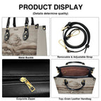 Personalized Give It to God Faith Leather Handbag