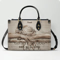 Personalized Give It to God Faith Leather Handbag