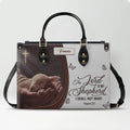 Personalized Christian Leather Handbag