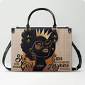 Personalized Woman of God Leather Handbag