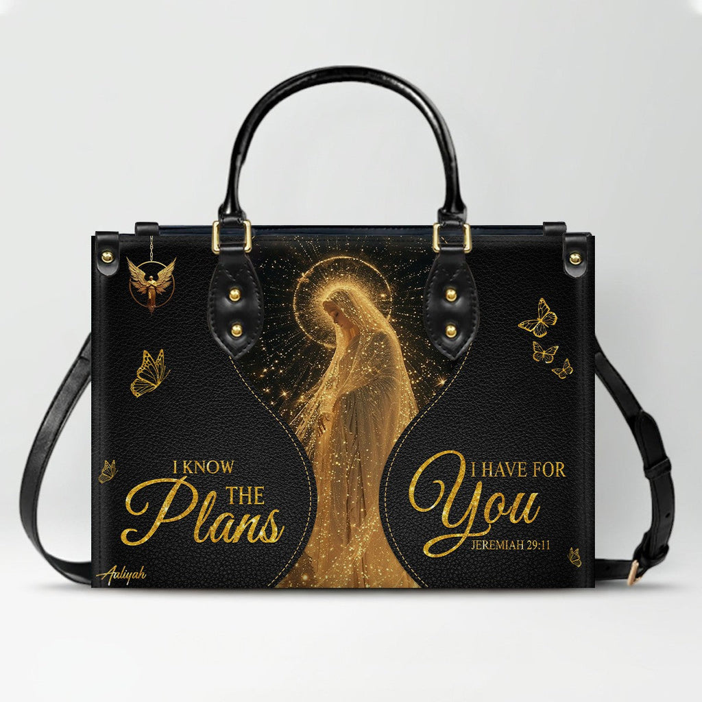 Personalized Christian Leather Handbag & Wallet Set
