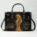 Personalized Christian Leather Handbag & Wallet Set