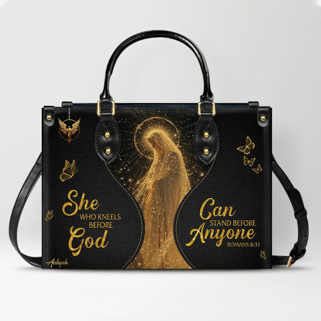 Personalized Christian Leather Handbag & Wallet Set