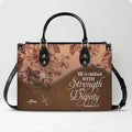 Personalized Christian Leather Handbag