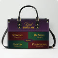 Personalized Christian Women Leather Handbag