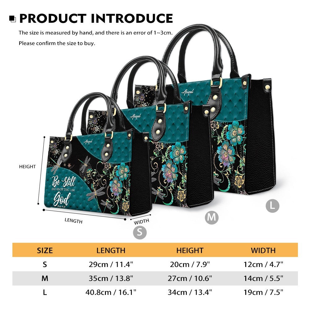 Personalized Christian Leather Handbag
