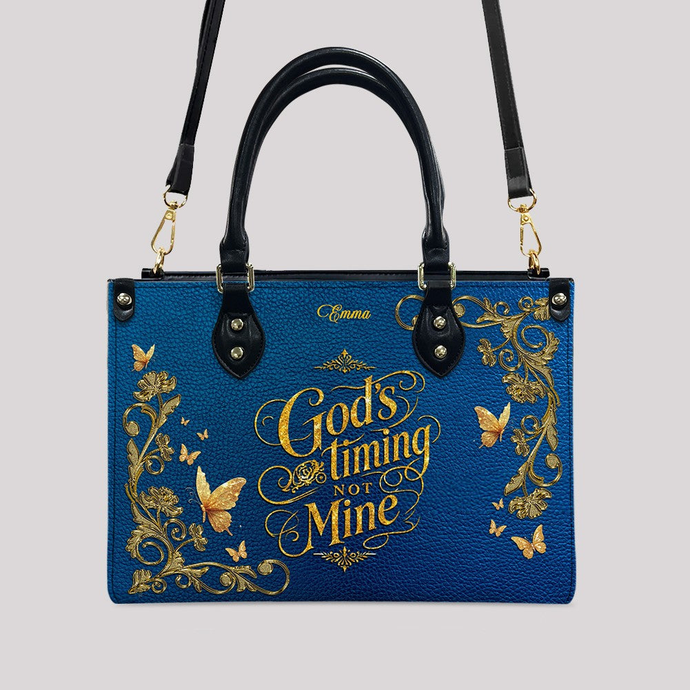 Personalized Christian Leather Handbag