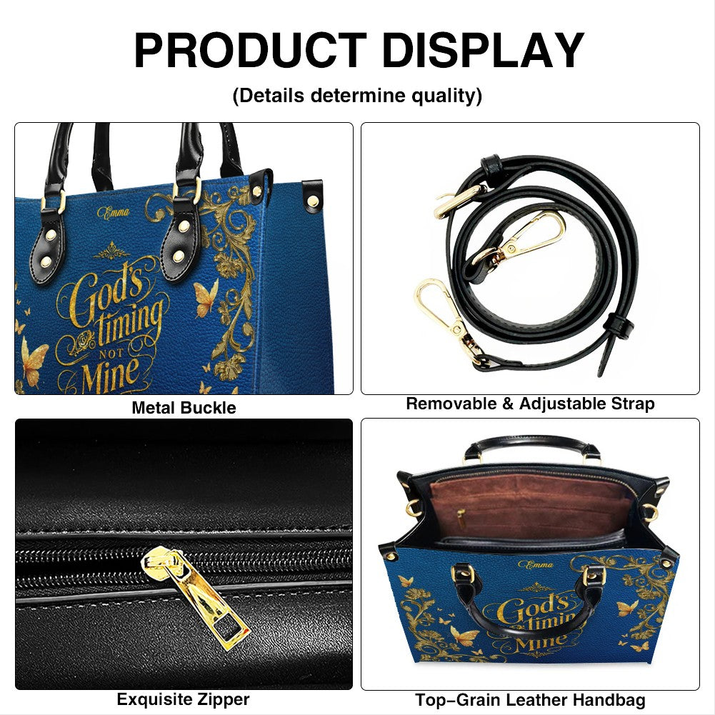 Personalized Christian Leather Handbag