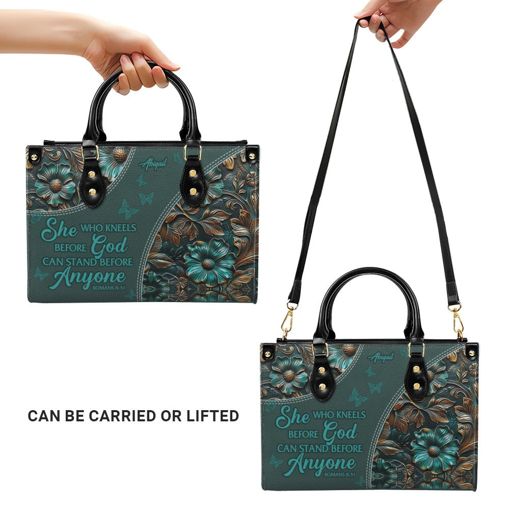 Personalized Christian Bible Verse Handbag