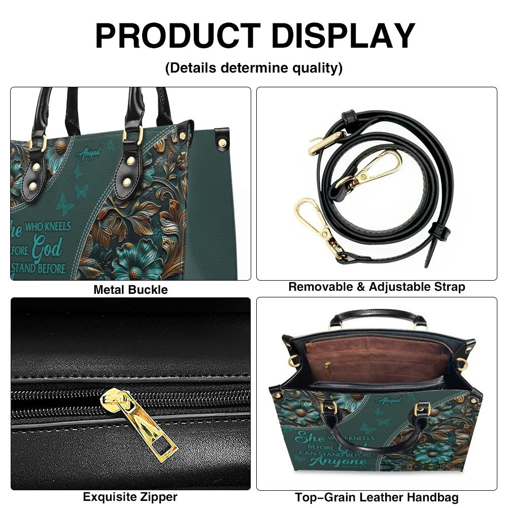 Personalized Christian Bible Verse Handbag