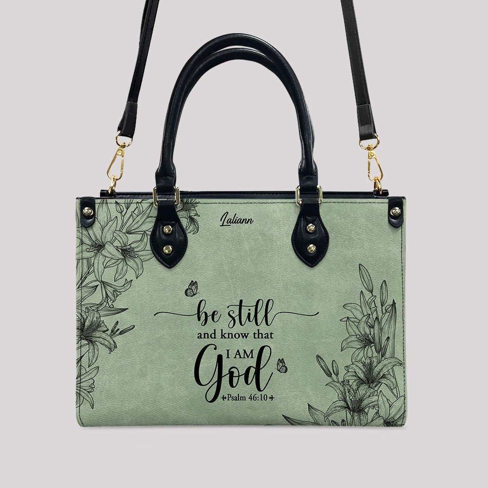 Custom Christian Leather Handbag & Wallet Set