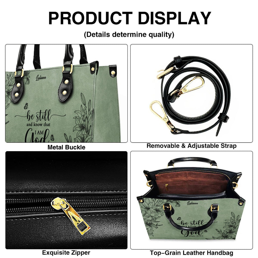 Custom Christian Leather Handbag & Wallet Set