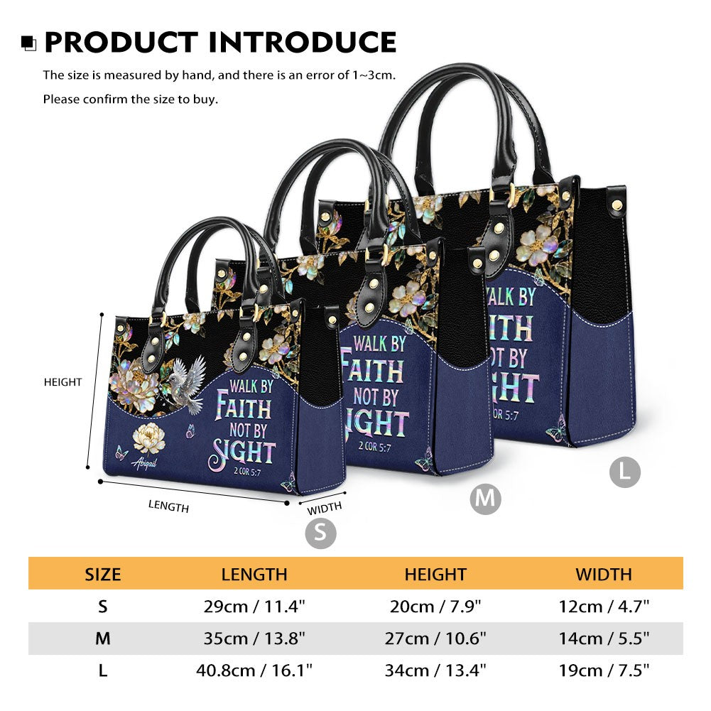 Personalized Christian Mother of Pearl Handbag