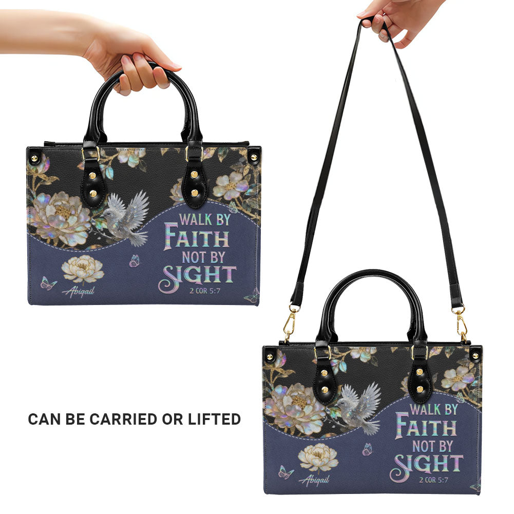 Personalized Christian Mother of Pearl Handbag