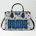 Personalized Christian Leather Handbag