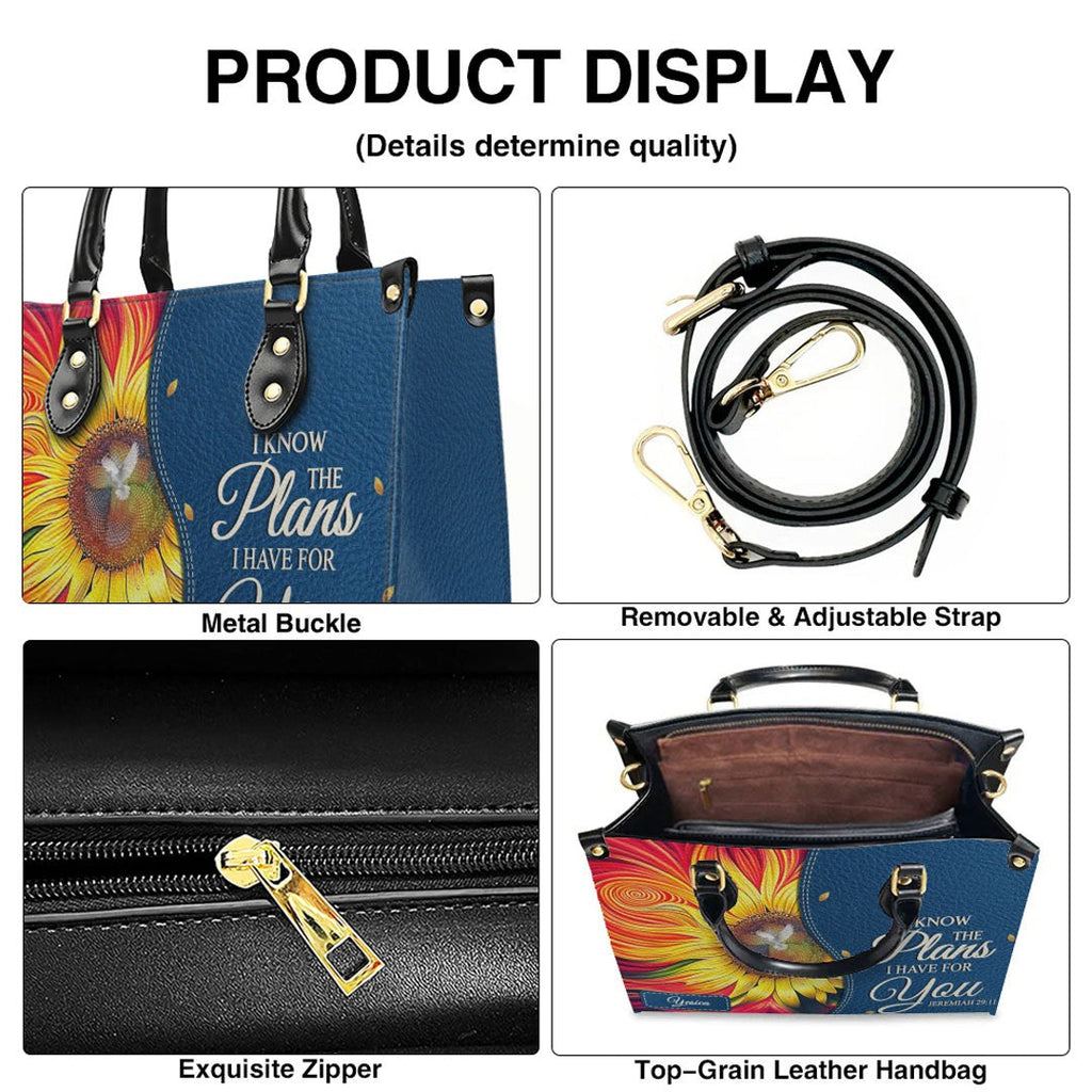 Personalized Christian Leather Handbag for Women