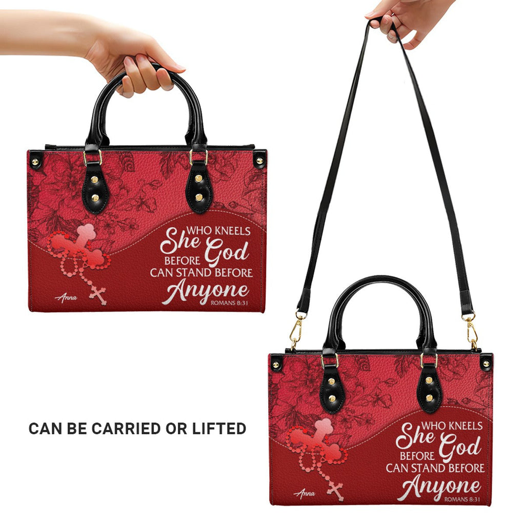 Personalized Christian Handbag & Clutch Set