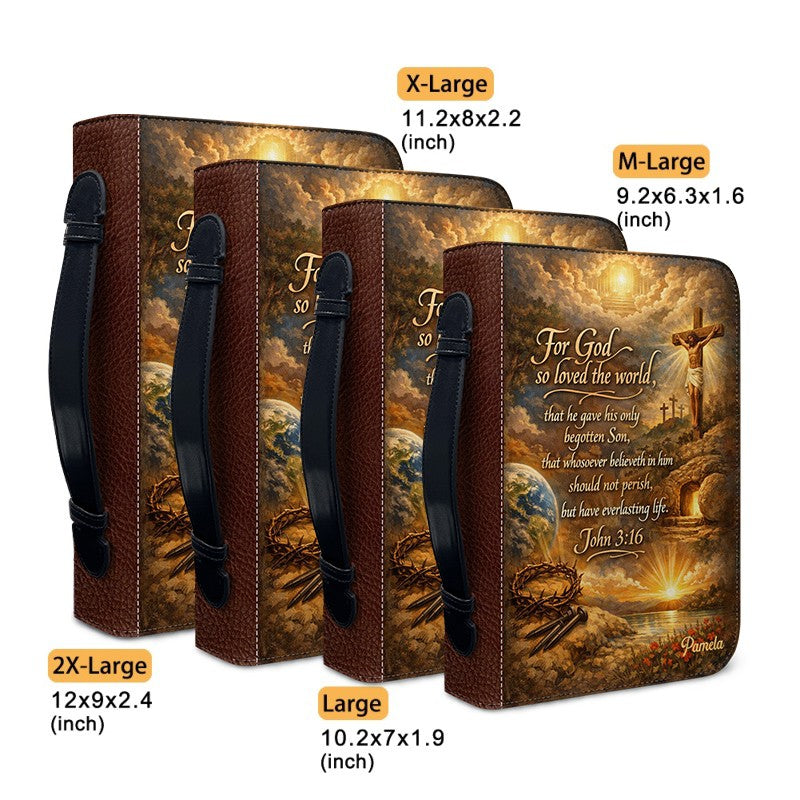 Personalized Name & Scripture Bible Cover