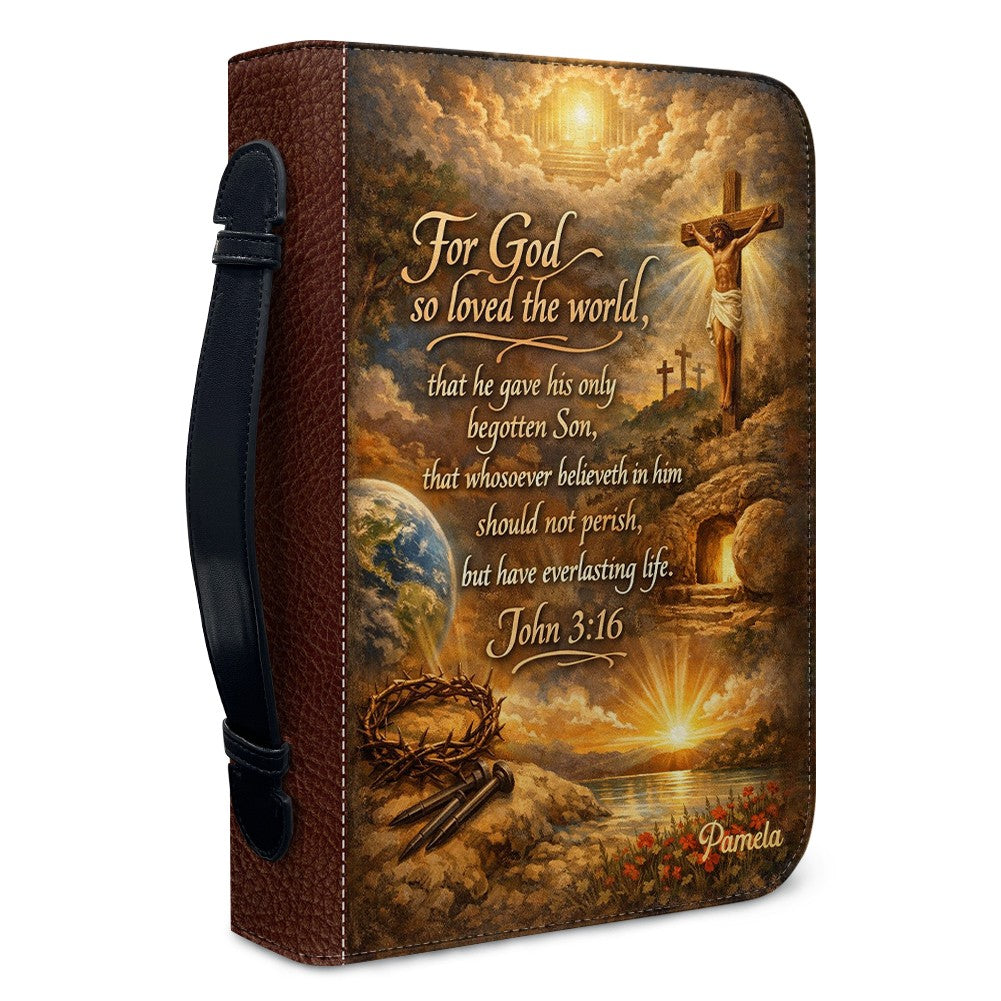 Personalized Name & Scripture Bible Cover