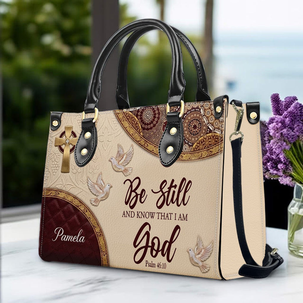 Personalized Bible Verse Handbag & Wallet Set
