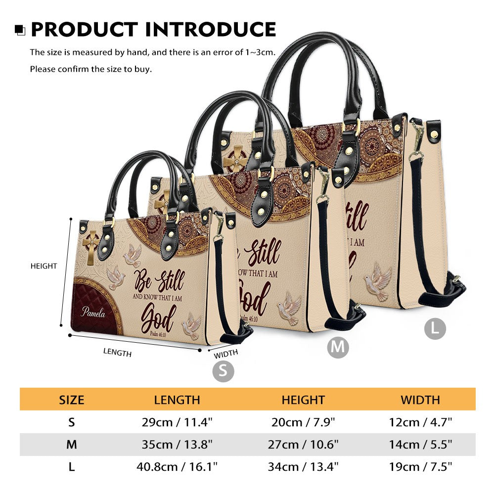 Personalized Bible Verse Handbag & Wallet Set