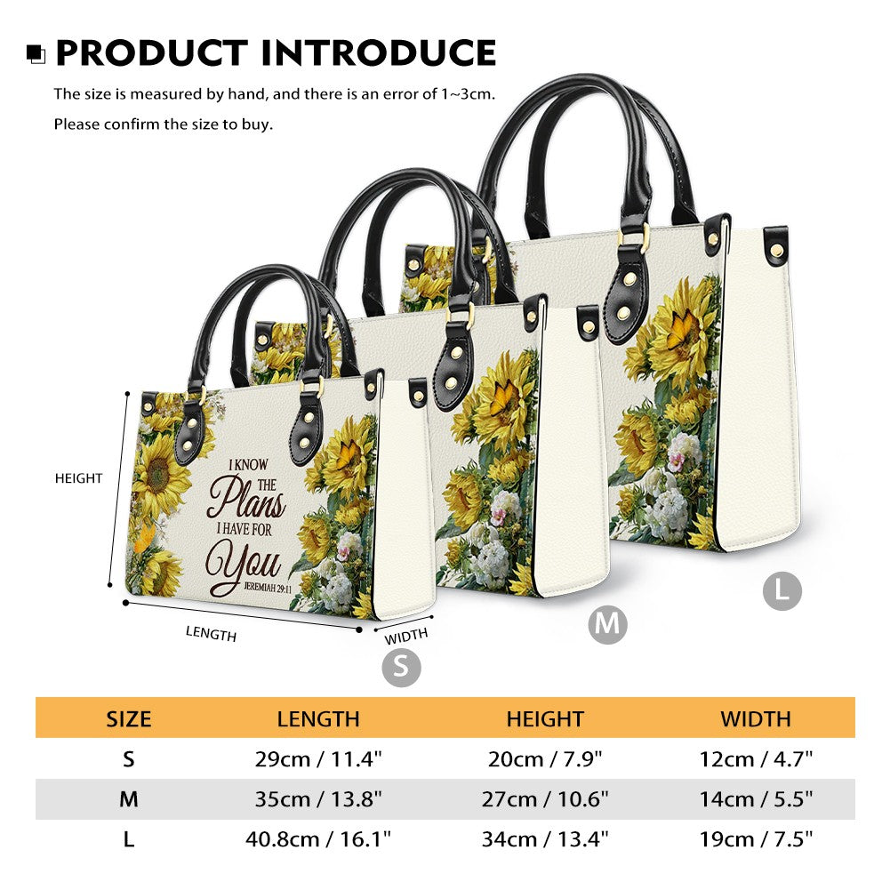 Custom Christian Leather Handbag for Women