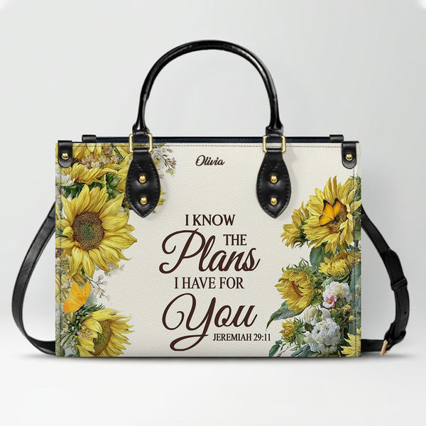 Custom Christian Leather Handbag for Women