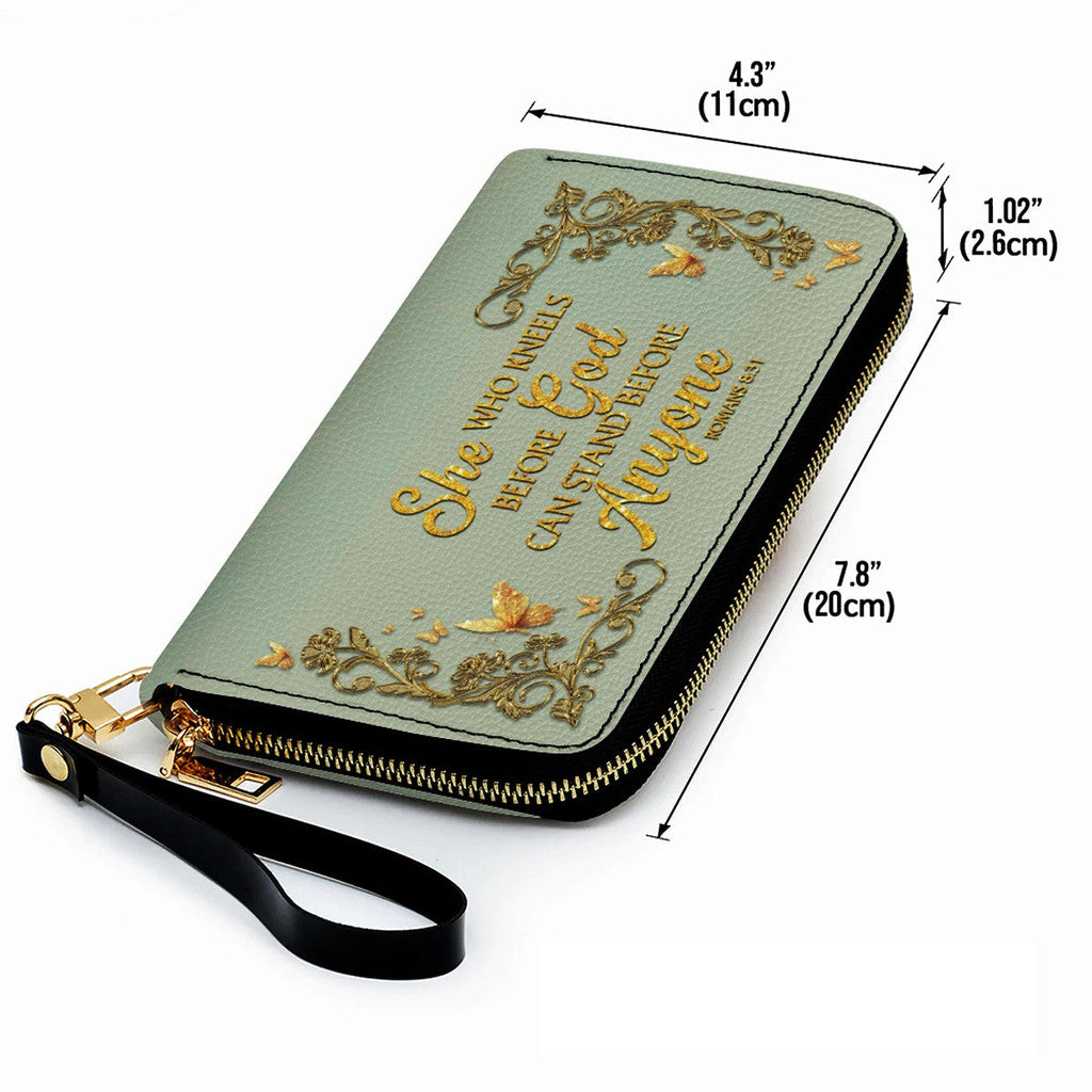 Personalized Christian Leather Handbag & Wallet