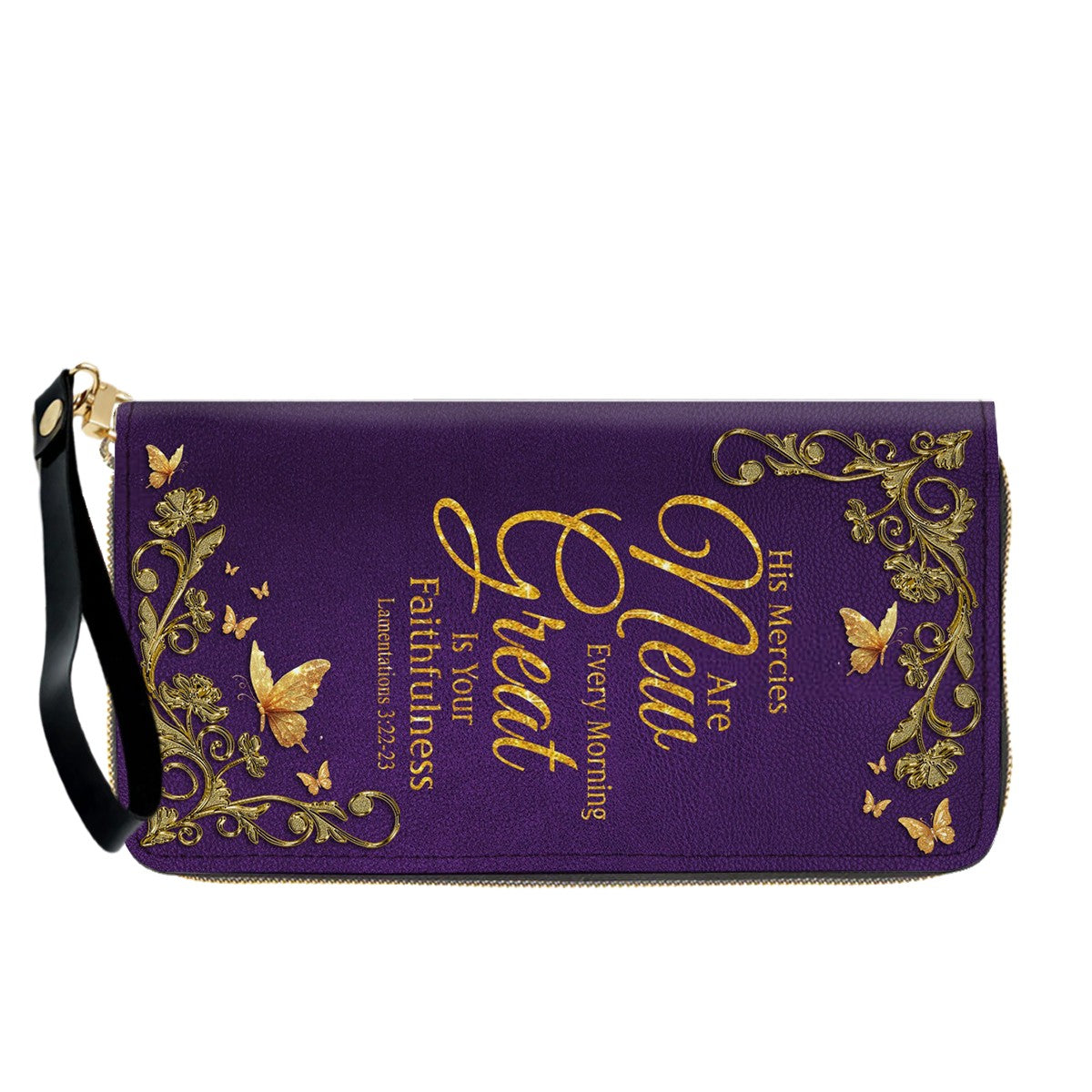 Personalized Christian Leather Handbag & Wallet