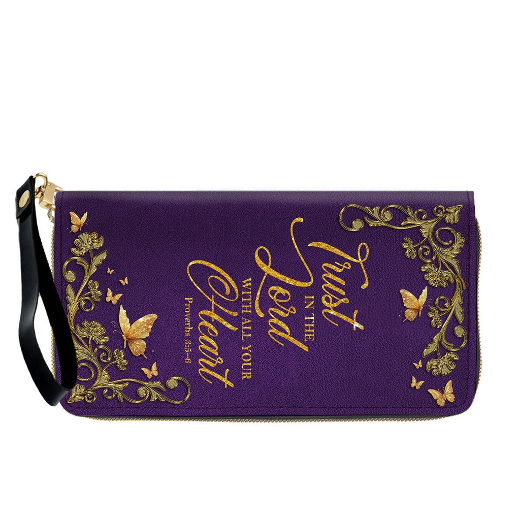 Personalized Christian Leather Handbag & Wallet