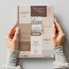 Personalized Retro "Daily Bible Verses" Leather Notebook