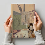 Personalized Retro "Daily Bible Verses" Leather Notebook