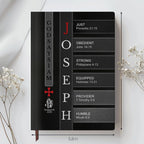 Personalized "Warrior of Christ: God Says I Am" Leather Journal
