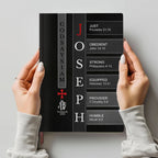Personalized "Warrior of Christ: God Says I Am" Leather Journal