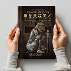 Personalized "Names of God & Armor of God" Leather Journal