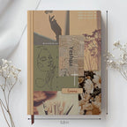 Personalized Retro "Daily Bible Verses" Leather Notebook