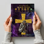 Personalized "Armor of God" Scripture Leather Journal