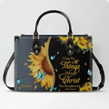 Personalized Philippians 4:13 Sunflower Tote Bag