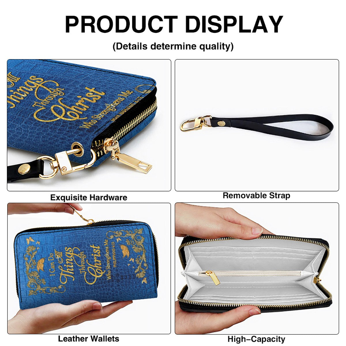 Personalized Christian Handbag & Wallet Set