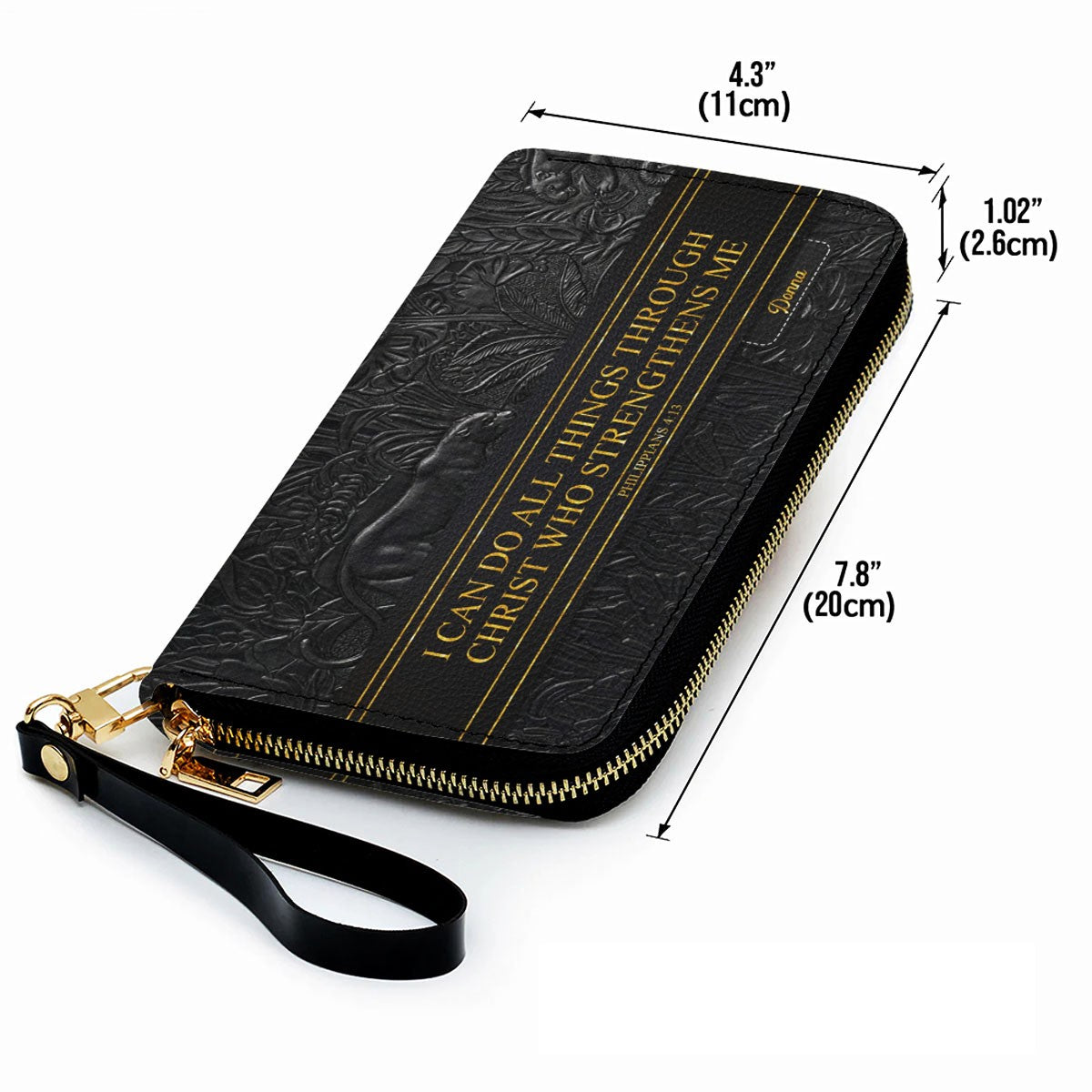 Custom Christian Leather Handbag & Wallet Set