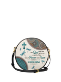 2 Timothy 1:7 Poise Circle Crossbody Bag