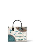Poise 2 Timothy 1:7 Christian Leather Handbag