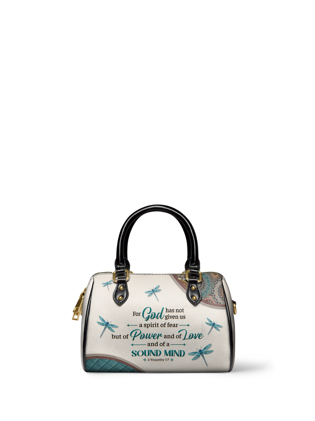 Poise 2 Timothy 1:7 Bible Verse Mini Satchel