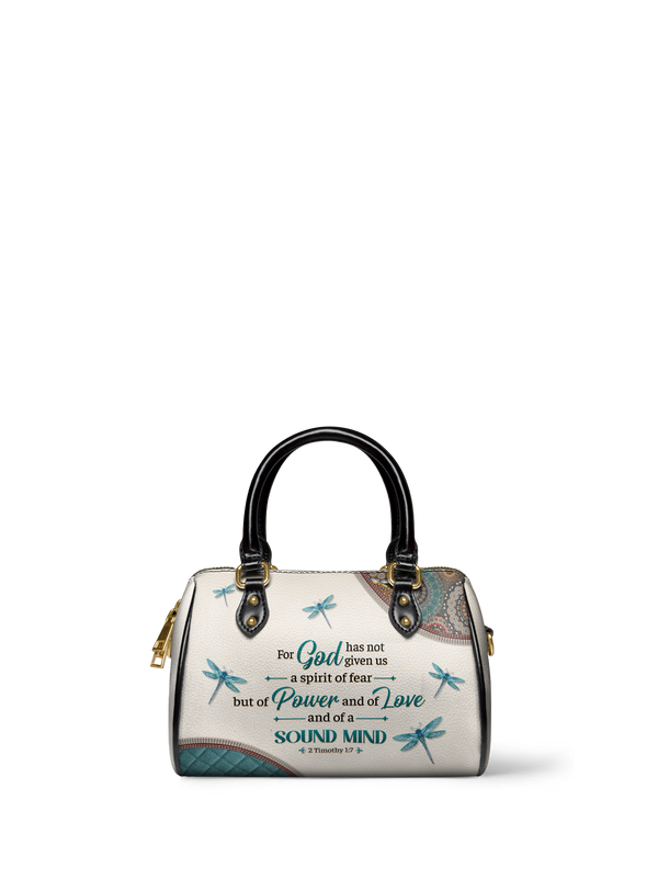 Poise 2 Timothy 1:7 Bible Verse Mini Satchel