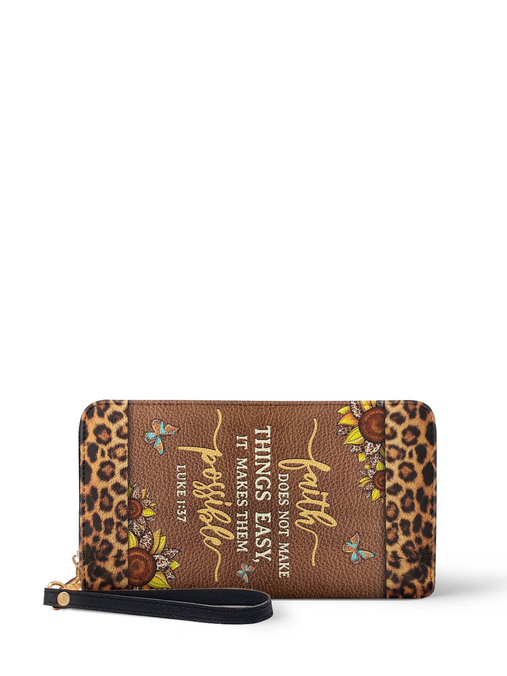 Luke 1:37 All Things Possible Wallet