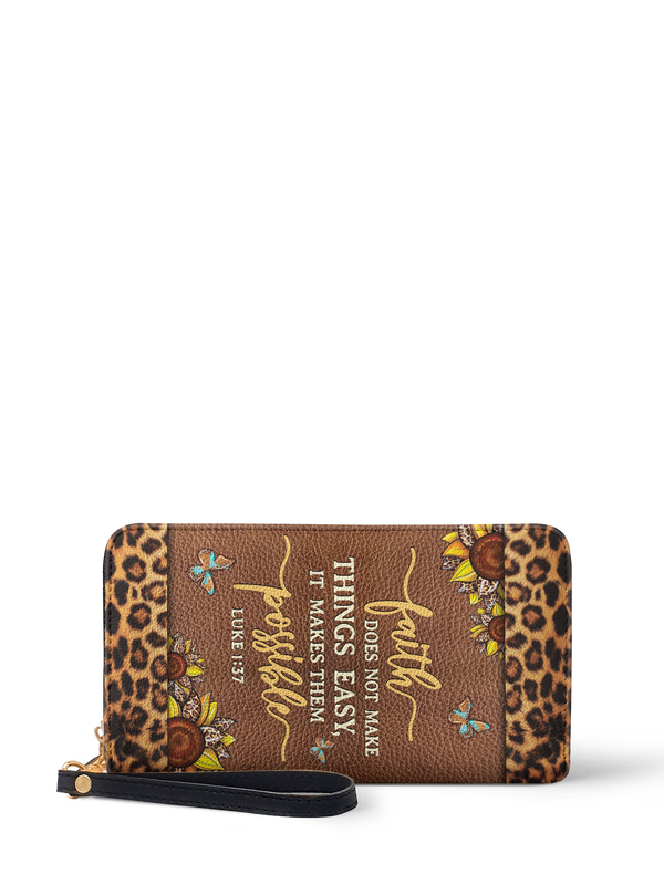 Luke 1:37 All Things Possible Wallet