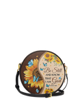 Presence Psalm 46:10 Circle Crossbody Bag