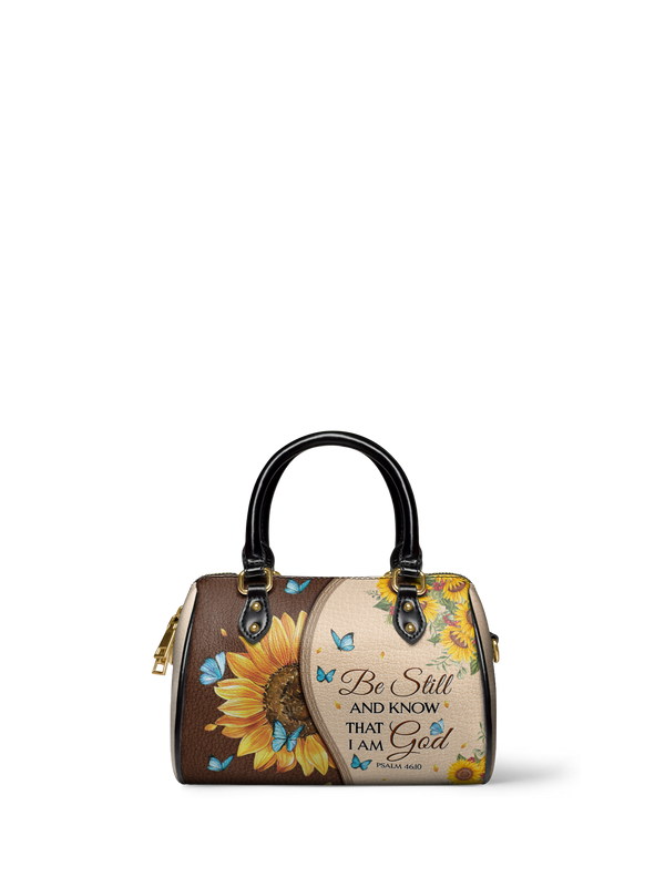 Presence Psalm 46:10 Mini Satchel Bag